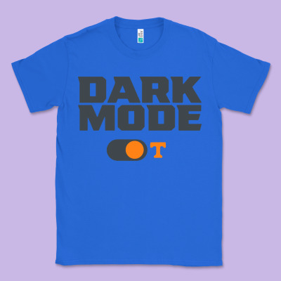Tennessee Football Dark Mode Classic Tee Designed By Artisfamous
