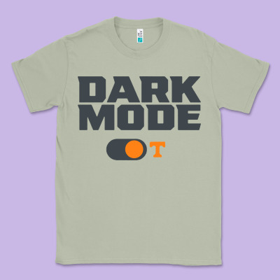 Tennessee Football Dark Mode Classic Tee Designed By Artisfamous