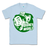 Dusty Blue didney worl Classic Tee - artisFamous