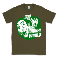 Army Green didney worl Classic Tee - artisFamous