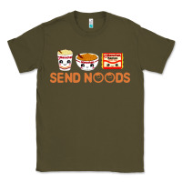 Army Green send noods Classic Tee - artisFamous