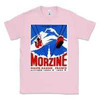 Bubblegum Pink Savoie France Blue Classic Tee - artisFamous