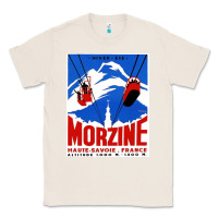 Natural Savoie France Blue Classic Tee - artisFamous