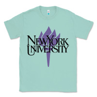 Seafoam New York University Classic Tee - artisFamous