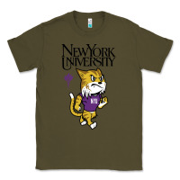 Army Green New York University Classic Tee - artisFamous