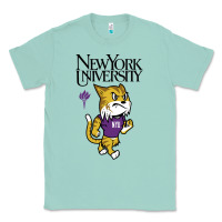 Seafoam New York University Classic Tee - artisFamous