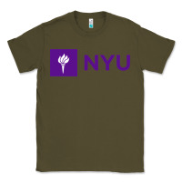 Army Green nyu new york university purple Classic Tee - artisFamous