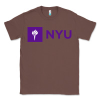 Chestnut nyu new york university purple Classic Tee - artisFamous
