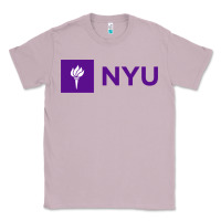 Lilac nyu new york university purple Classic Tee - artisFamous