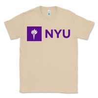 Mushroom nyu new york university purple Classic Tee - artisFamous