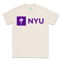 Natural nyu new york university purple Classic Tee - artisFamous