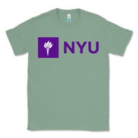 Sage nyu new york university purple Classic Tee - artisFamous