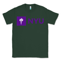 Sports Green nyu new york university purple Classic Tee - artisFamous