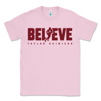 Bubblegum Pink taylor heinicke believe Classic Tee - artisFamous