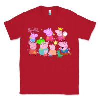 Red Peppa Pig Classic Tee - artisFamous