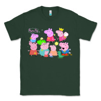 Sports Green Peppa Pig Classic Tee - artisFamous