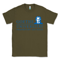 Army Green Goethe University Frankfurt Am Main Classic Tee - artisFamous