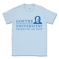Dusty Blue Goethe University Frankfurt Am Main Classic Tee - artisFamous