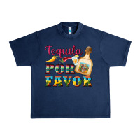 Navy mexican tequila por favor Urban Heavy Tee - Artiststas