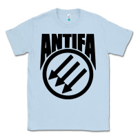 Dusty Blue anti blue check action Classic Tee - artisFamous