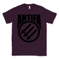 Plum anti blue check action Classic Tee - artisFamous