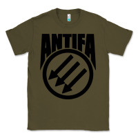 Army Green anti blue check action Classic Tee - artisFamous