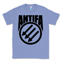 Colony Blue anti blue check action Classic Tee - artisFamous