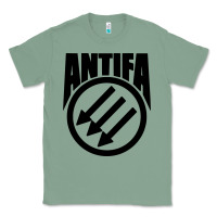 Sage anti blue check action Classic Tee - artisFamous