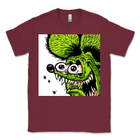 Burgundy rat fink Classic Tee - artisFamous