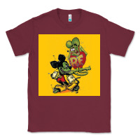 Burgundy rat fink 02 Classic Tee - artisFamous