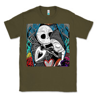 Army Green the nightmare before christmas 2 Classic Tee - artisFamous