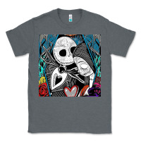 Charcoal Heather the nightmare before christmas 2 Classic Tee - artisFamous