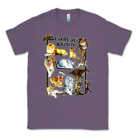 Lavender cool cats and kittens Classic Tee - artisFamous