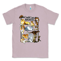 Lilac cool cats and kittens Classic Tee - artisFamous