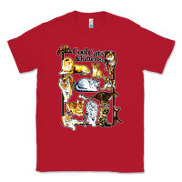 Red cool cats and kittens Classic Tee - artisFamous
