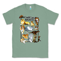 Sage cool cats and kittens Classic Tee - artisFamous