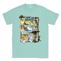 Seafoam cool cats and kittens Classic Tee - artisFamous
