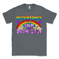 Charcoal Heather Lgbtq Acceptance Will Calm Your Soul Classic Tee - BundleAndBundleShop