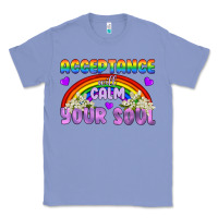 Colony Blue Lgbtq Acceptance Will Calm Your Soul Classic Tee - BundleAndBundleShop