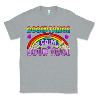 Heather Grey Lgbtq Acceptance Will Calm Your Soul Classic Tee - BundleAndBundleShop