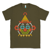 Army Green lite brite Classic Tee - artisFamous