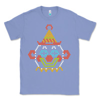 Colony Blue lite brite Classic Tee - artisFamous