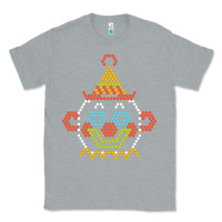 Heather Grey lite brite Classic Tee - artisFamous