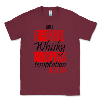 Burgundy fireball whisky whispers Classic Tee - artisFamous