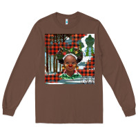 Chestnut Christmas African girl Long Sleeve Tee - BarkalooDesign