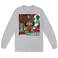 Moon Dust Christmas African girl Long Sleeve Tee - BarkalooDesign