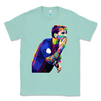 Seafoam LIONEL MESSI Classic Tee - artisFamous