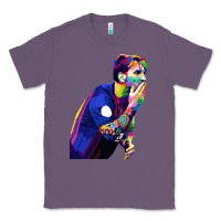 Lavender LIONEL MESSI Classic Tee - artisFamous