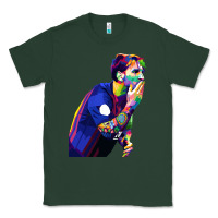 Sports Green LIONEL MESSI Classic Tee - artisFamous