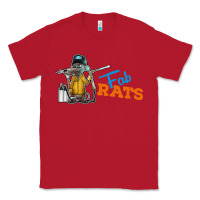 Red fabrats Classic Tee - artisFamous